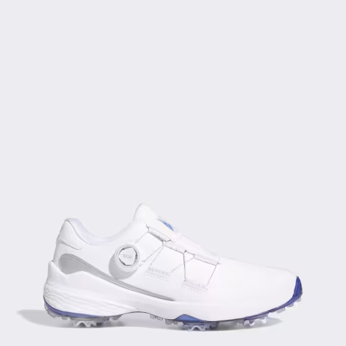 ADIDAS WOMENS ZG23 BOA GOLF SHOES - CLOUD WHITE/BLUE FUSION