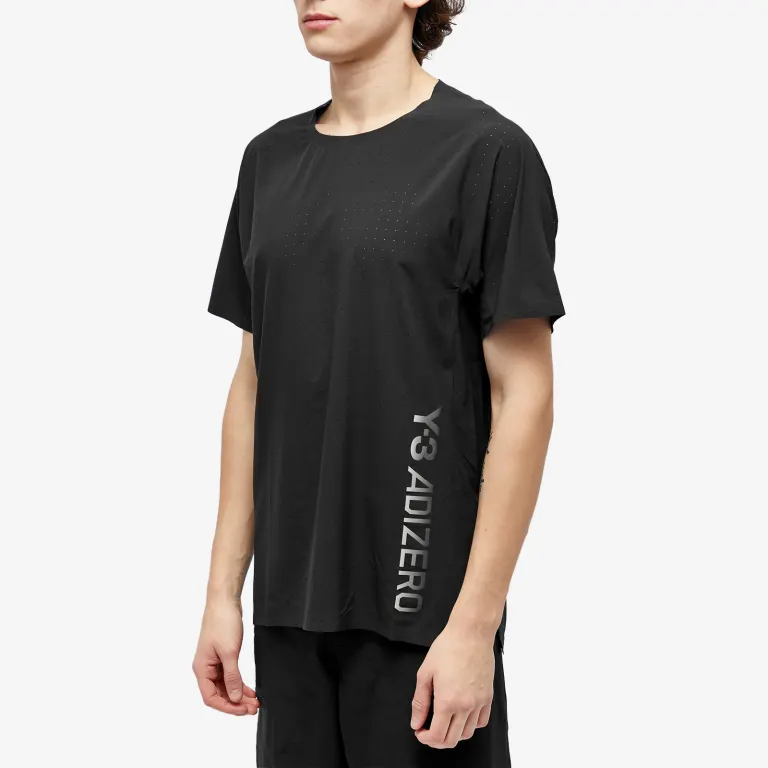 ADIDAS X Y-3 MENS RUNNING ADIZERO T-SHIRTS