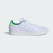 ADIDAS MENS ORIGINALS STAN SMITH TRAINERS - WHITE/GREEN