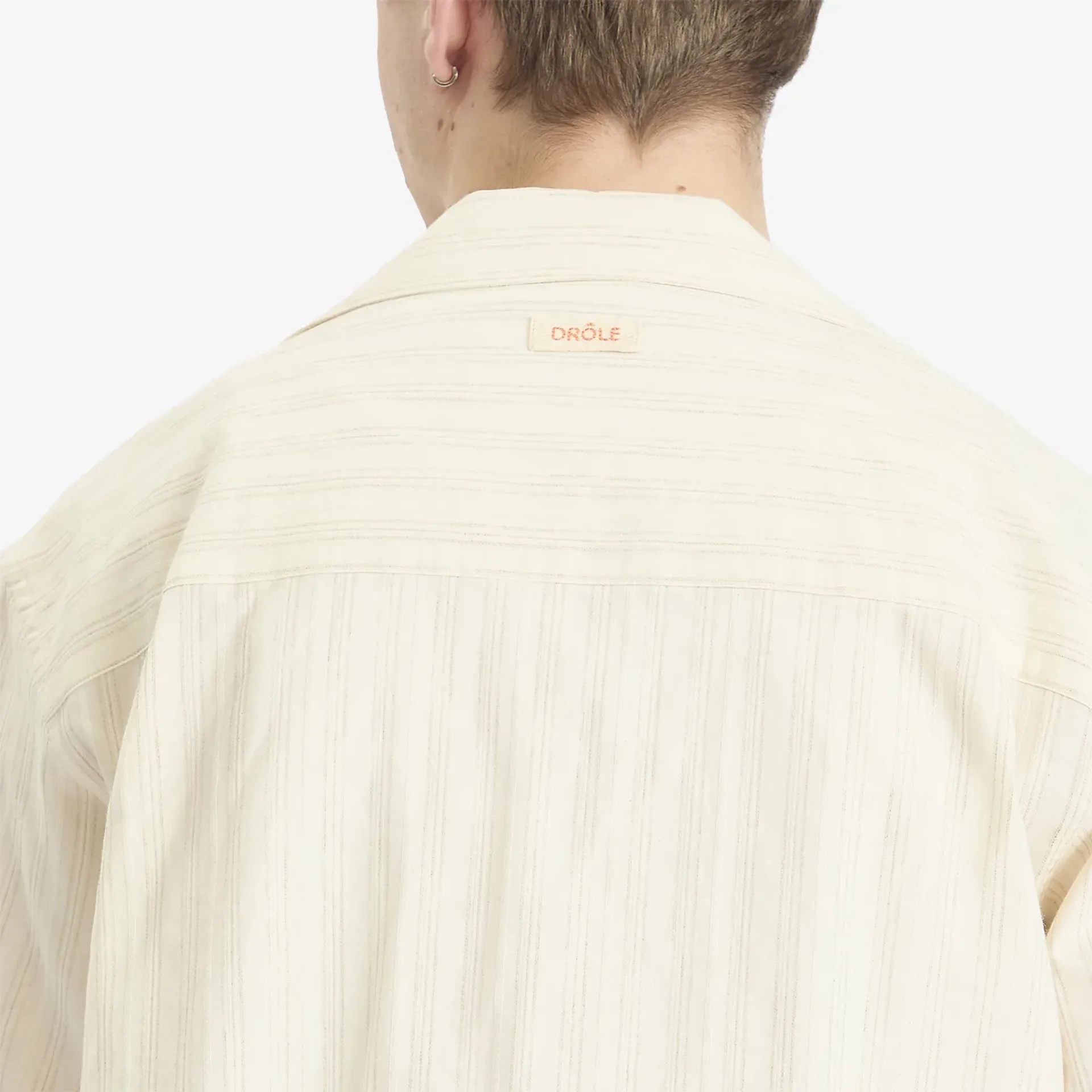 DROLE DE MONSIEUR LA CHEMISE CUBAINE - ECRU
