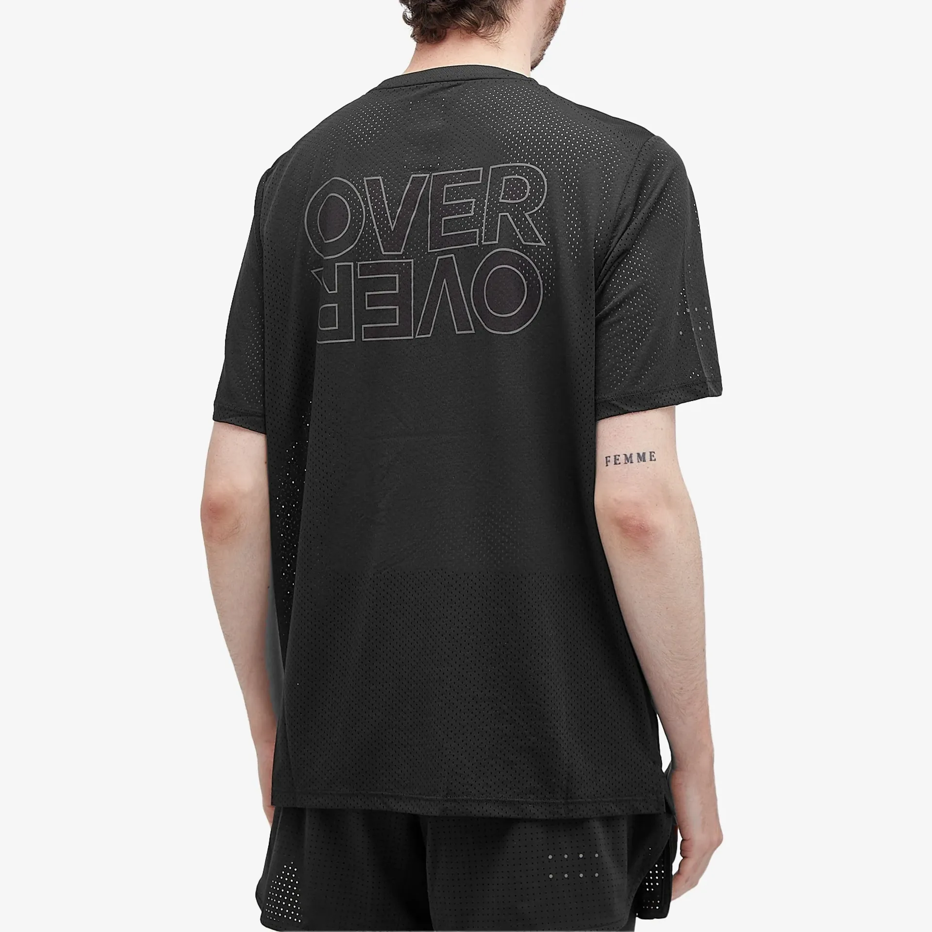 OVER OVER SPORT TEE SS - BLACK