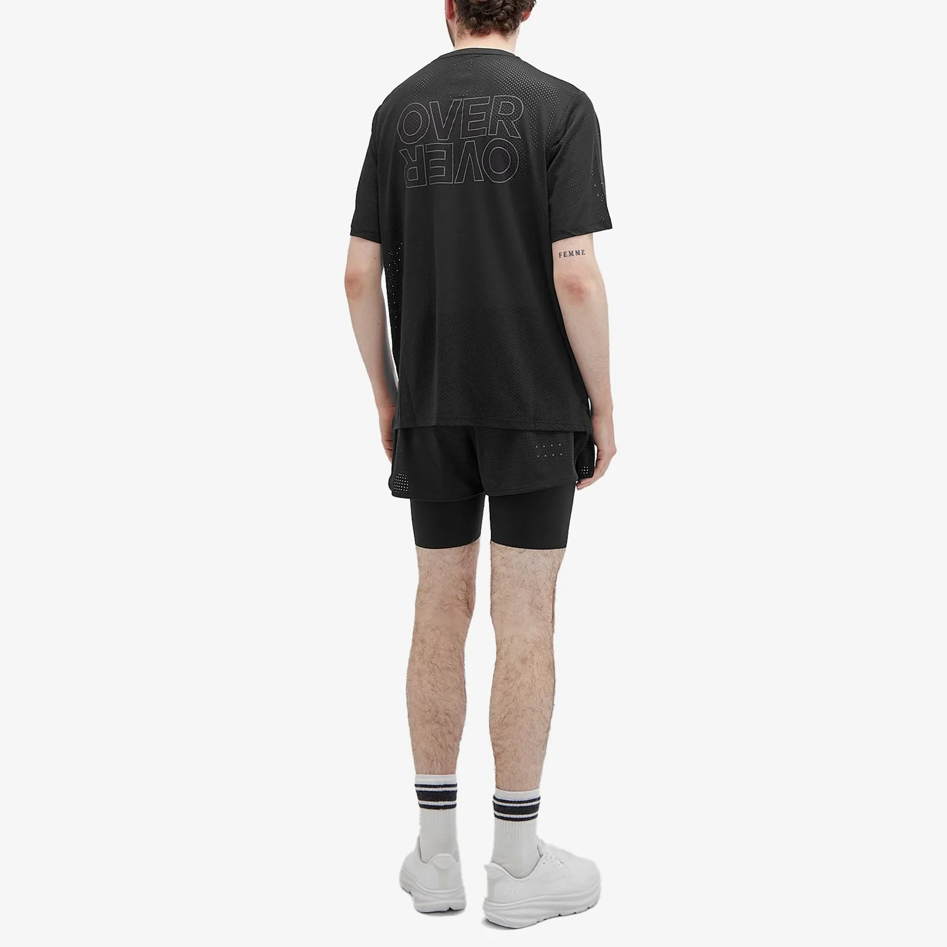 OVER OVER SPORT TEE SS - BLACK