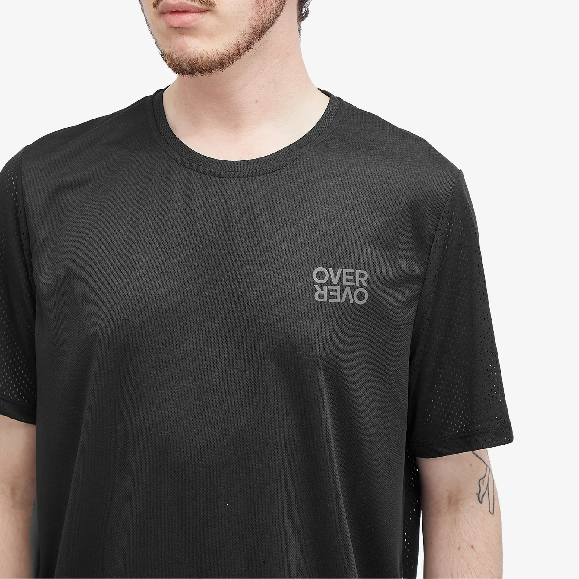 OVER OVER SPORT TEE SS - BLACK