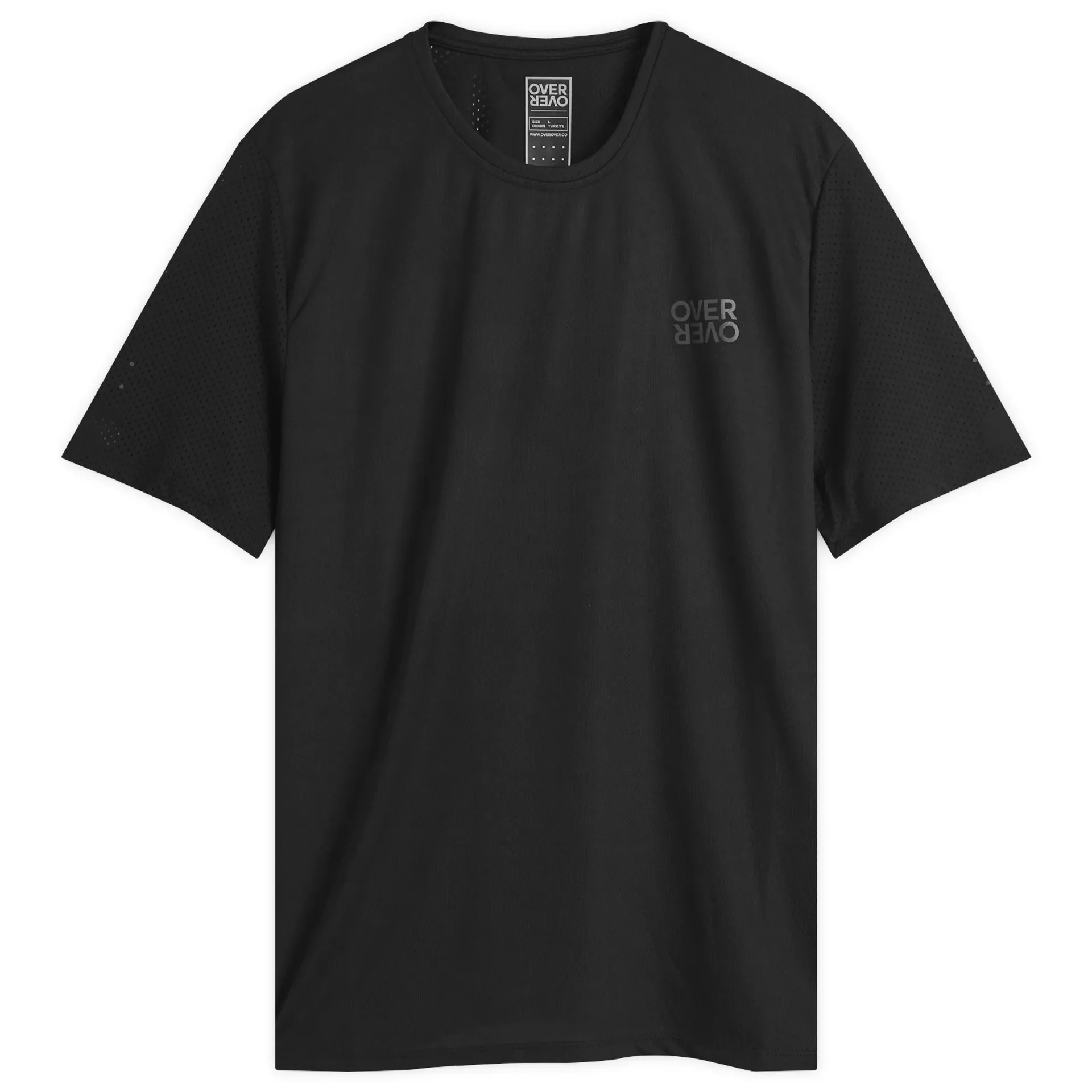 OVER OVER SPORT TEE SS - BLACK