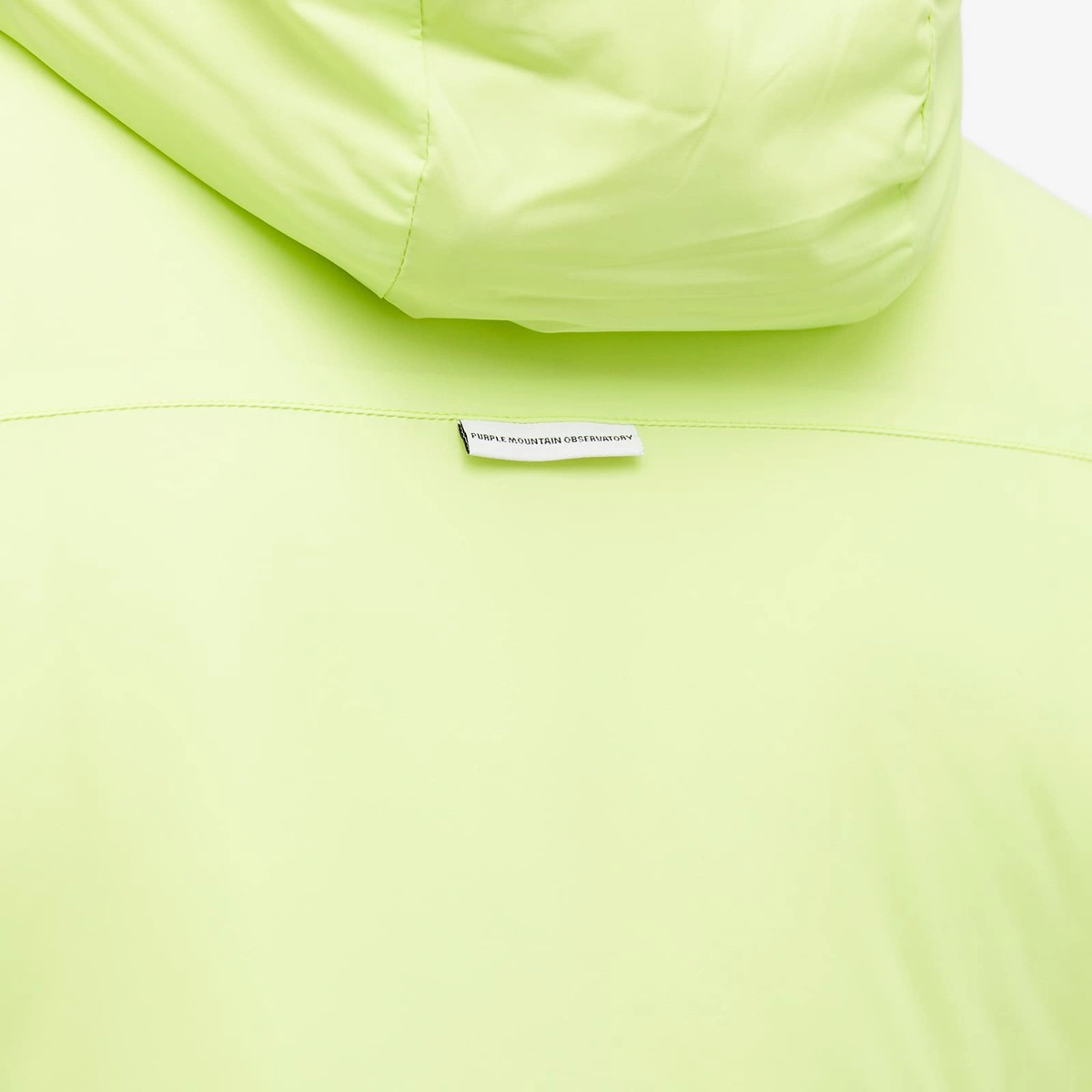 PURPLE MOUNTAIN OBSERVATORY PADDED WATER REPEL JACKET - LIME