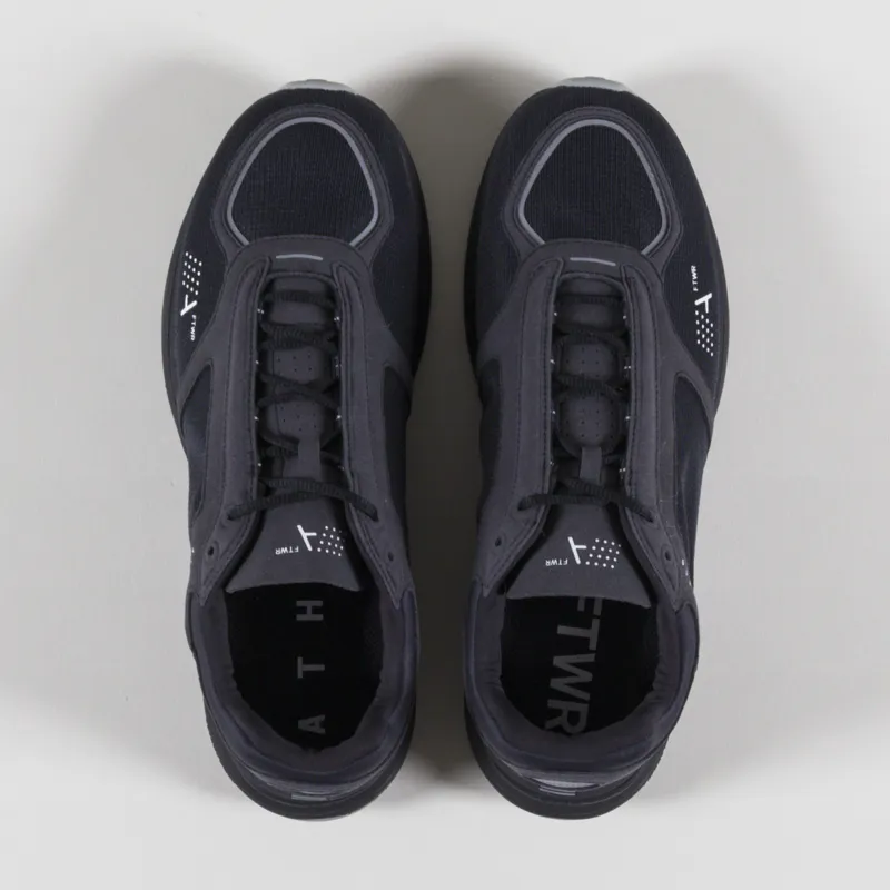 ATHLETICS FOOTWEAR ZERO V1 TRAINERS -JET BLACK