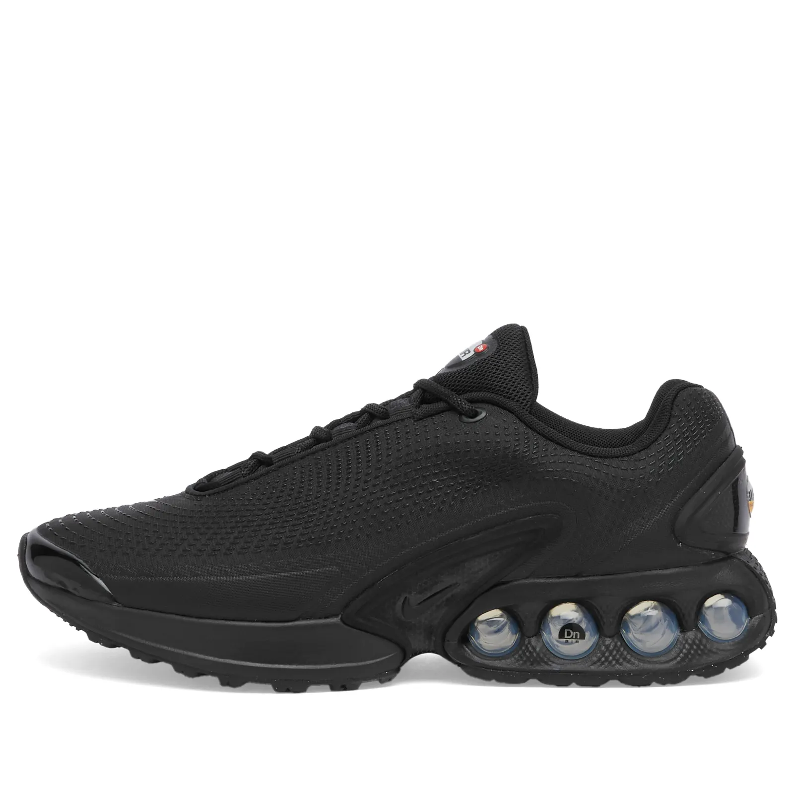 NIKE AIR MAX DN  -BLACK/MTLC DARK GREY-DK SMOKE GREY