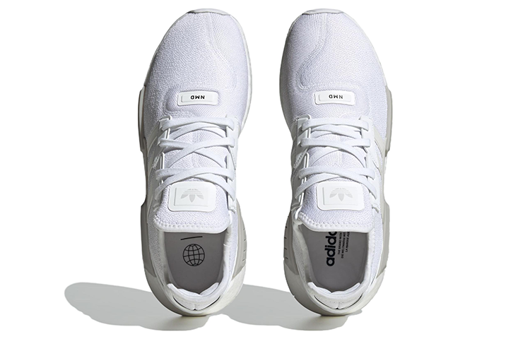 ADIDAS MENS ORIGINALS NMD_G1 TRAINERS - CLOUD WHITE/GREY/CORE BLACK