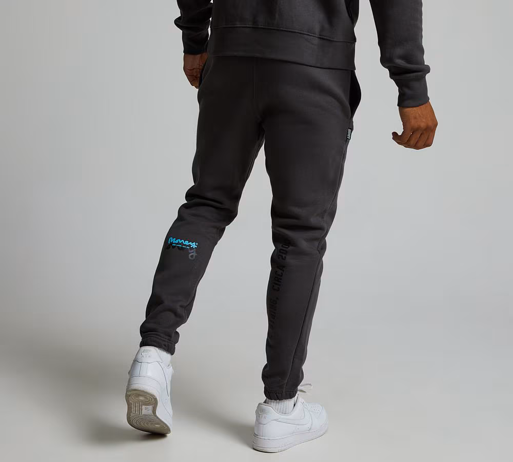 MONEY SIG VENEER JOGGER - BLACK/TIFFANY BLUE