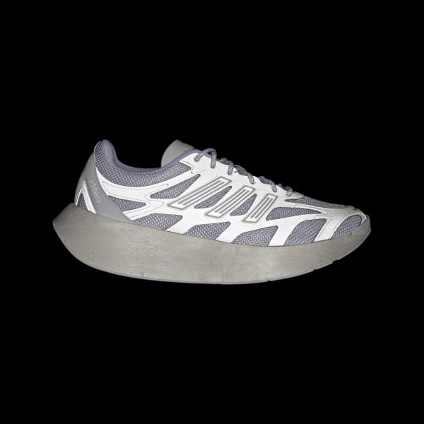 ADIDAS MENS ADIZERO ARUKU TRAINERS - WHITE/SILVER METALLIC