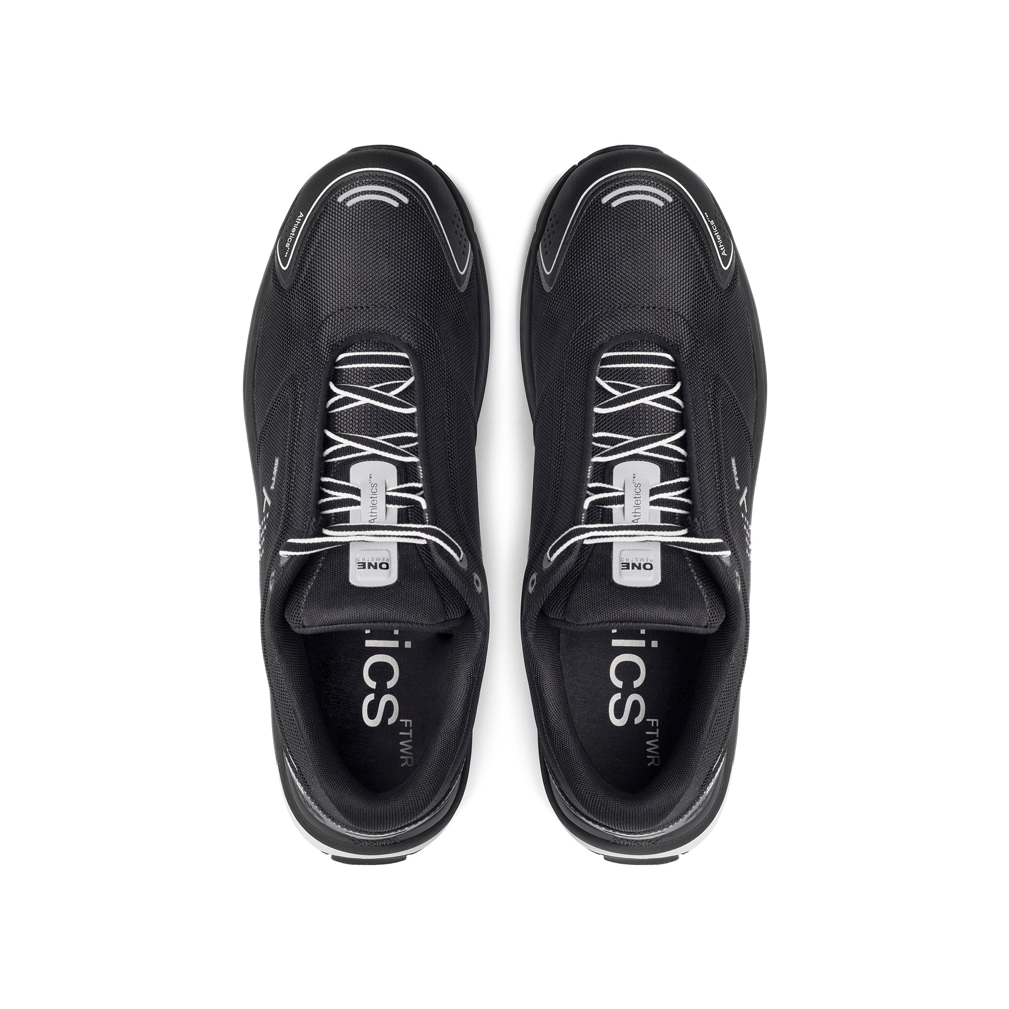 ATHLETICS FTWR ONE REMASTERED TRAINERS  BLACK/GREY RACER