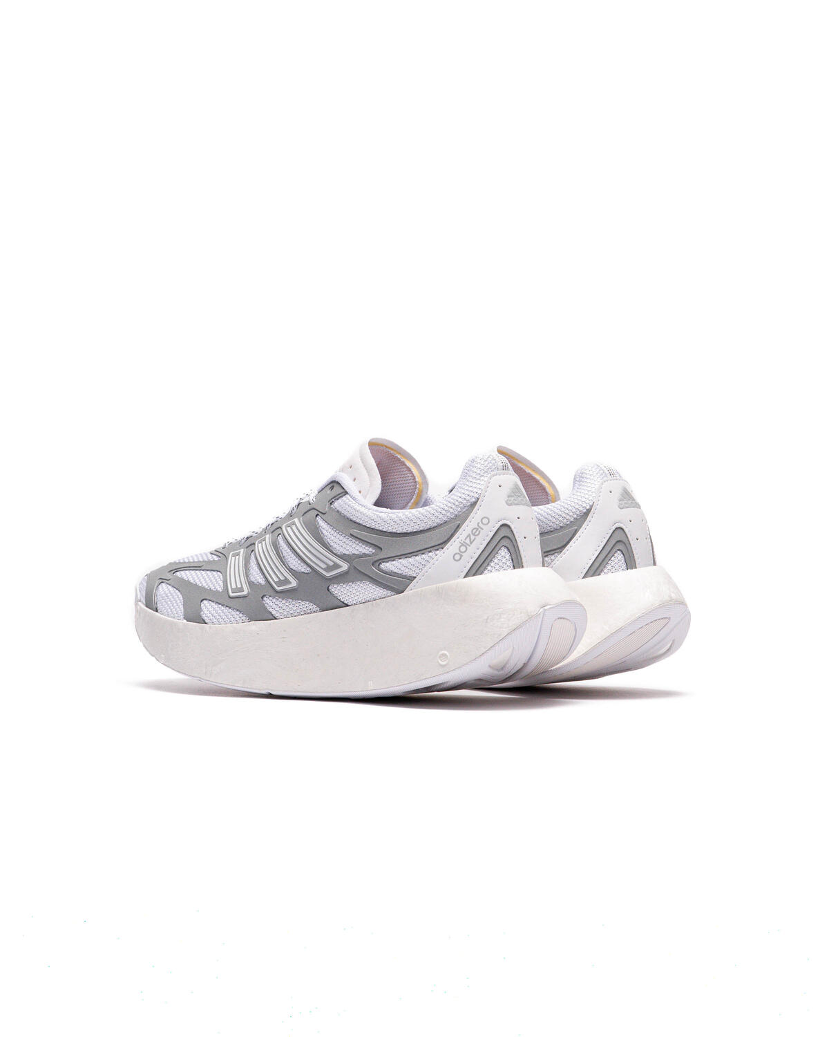 ADIDAS MENS ADIZERO ARUKU TRAINERS - WHITE/SILVER METALLIC