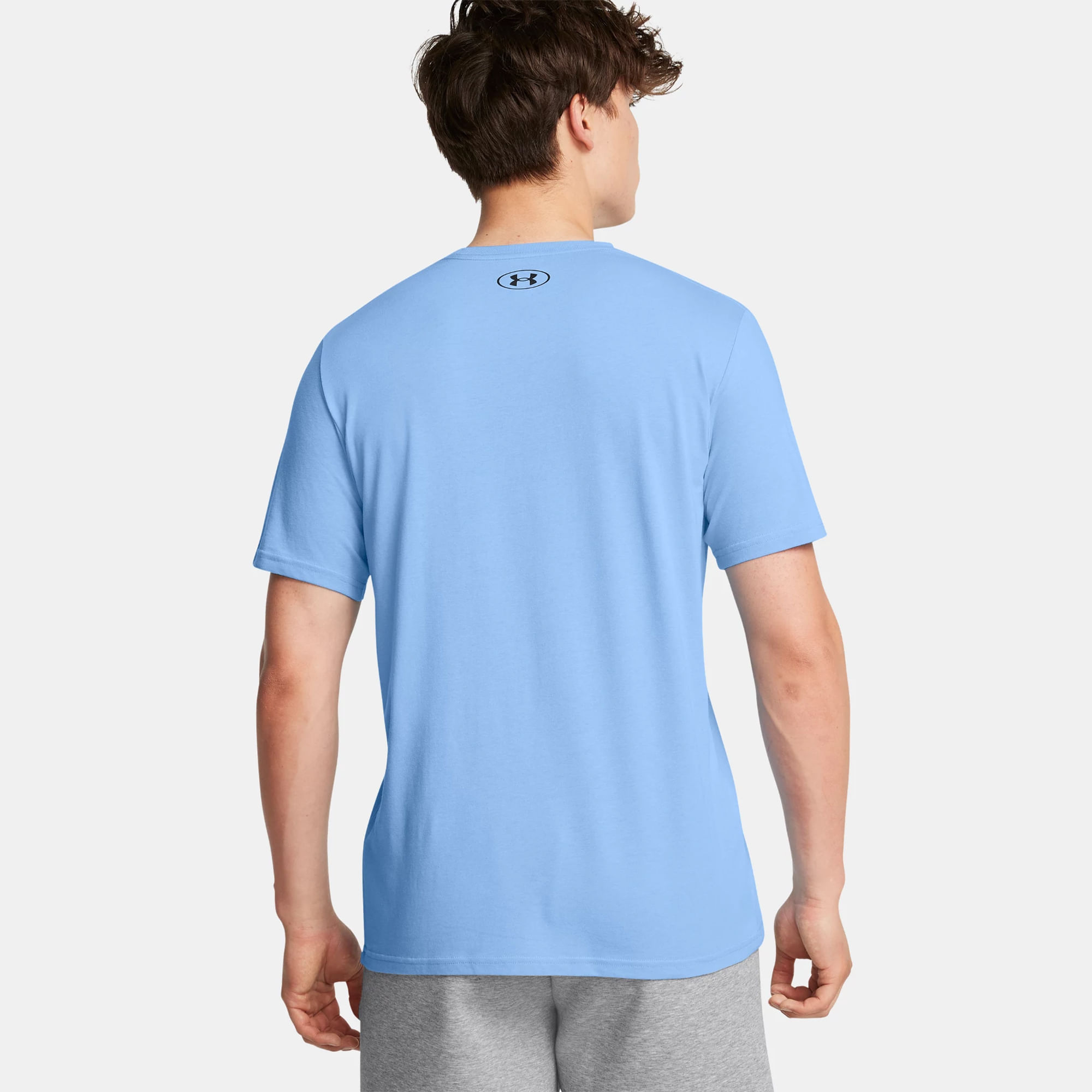 UNDER ARMOUR * SPORTSTYLE T-SHIRT - HORIZON BLUE/BLACK