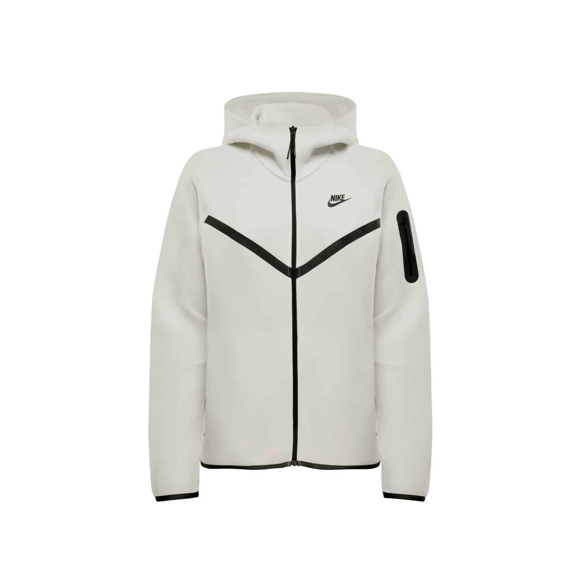 NIKE W NSW TCH FLC WR FZ HDY - PALE IVORY