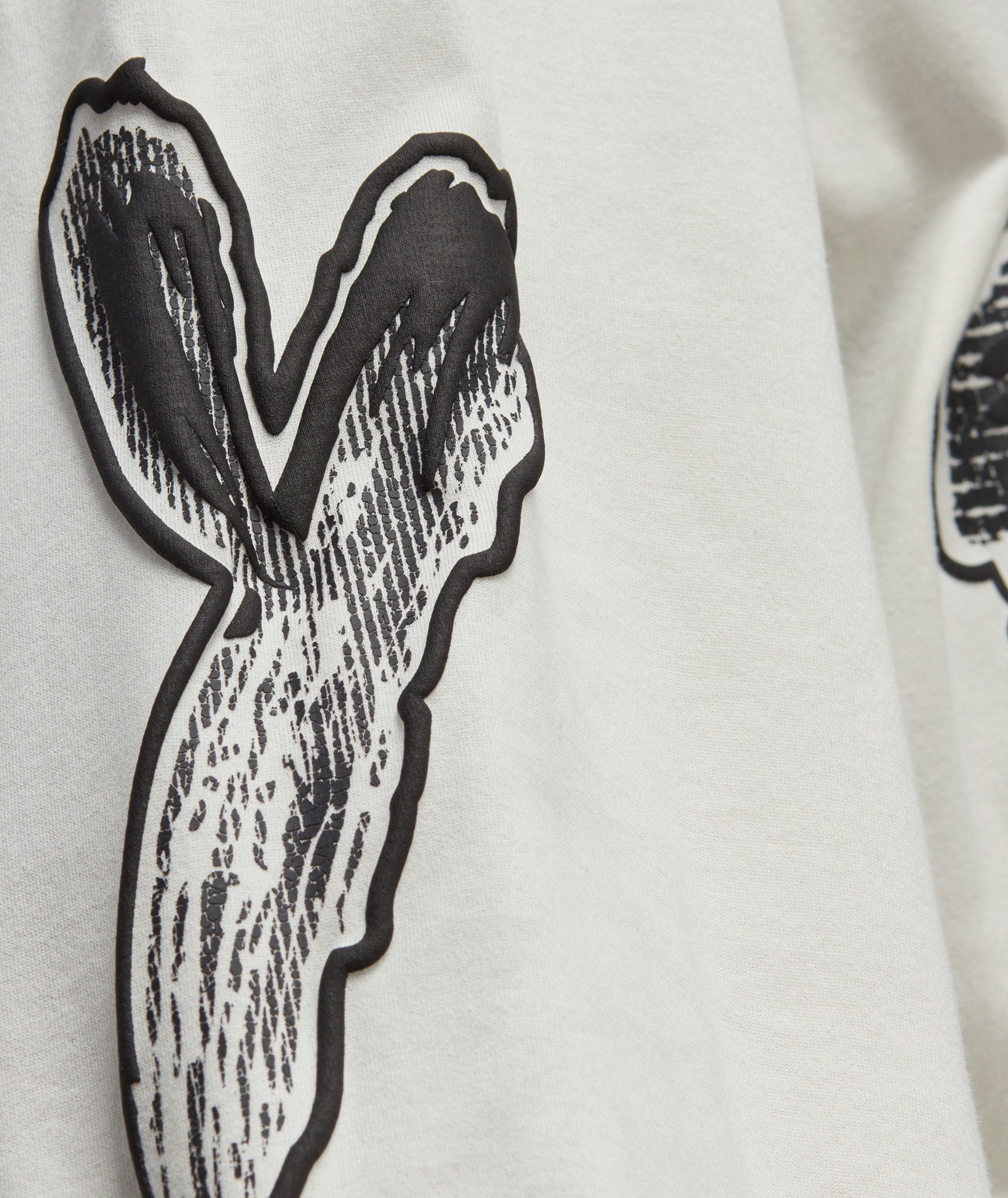 ADIDAS Y-3 UNISEX GRAPHIC LONG SLEEVE TEE