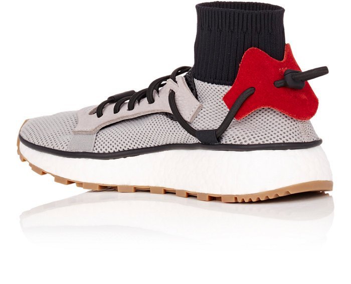 ADIDAS MENS X ALEXANDER WANG RUNNING TRAINERS- White