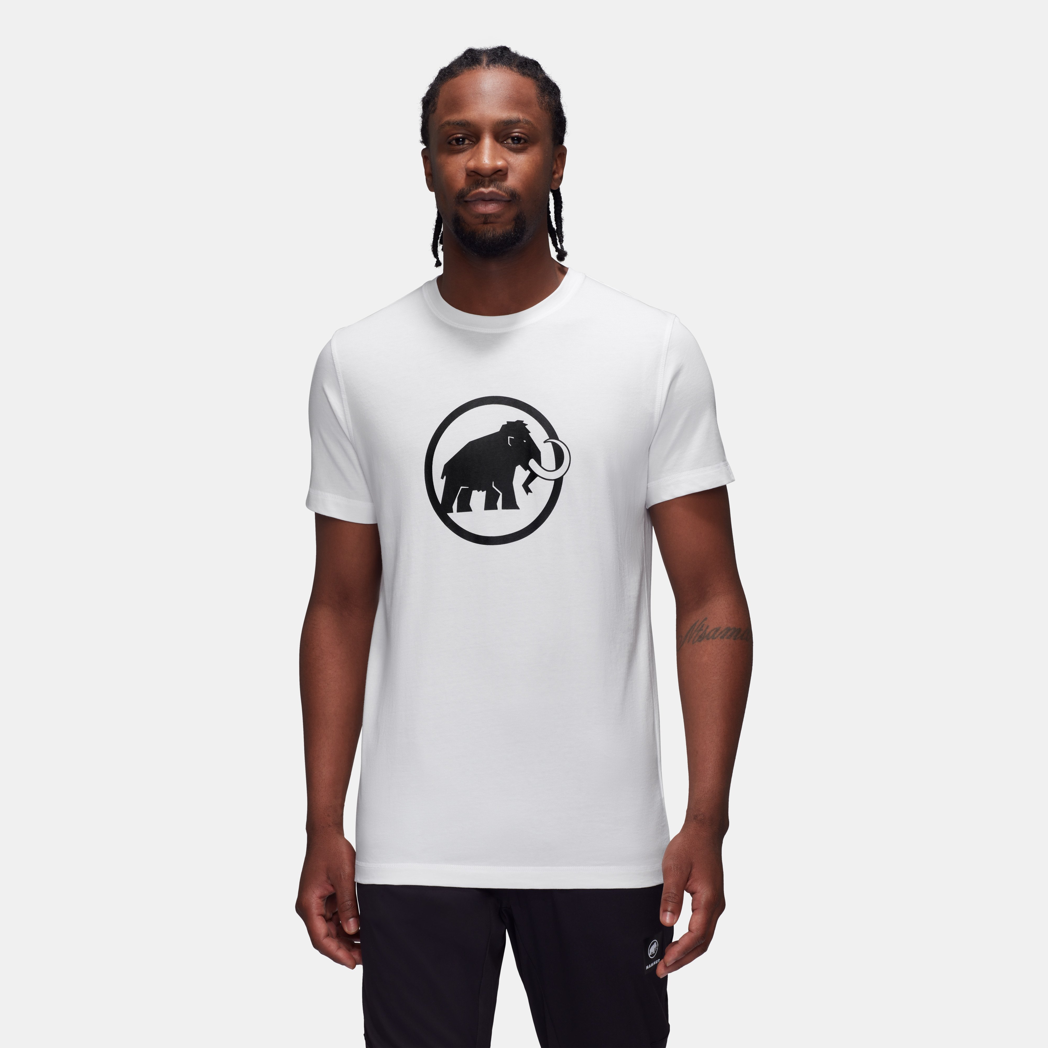 MAMMUT CORE LOGO TEE  - White