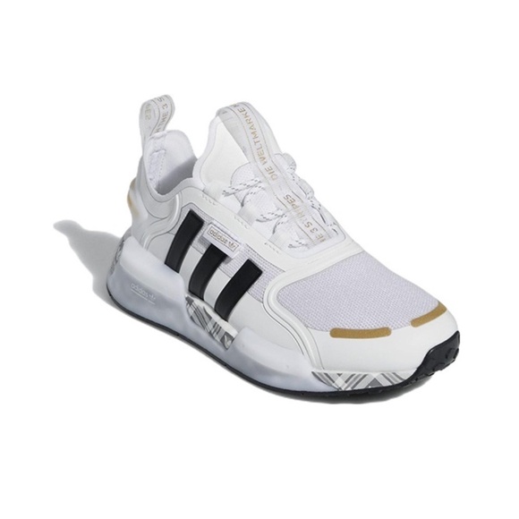 ADIDAS ORIGINALS NMD_V3 JUNIOR TRAINERS - CLOUD WHITE/CORE BLACK