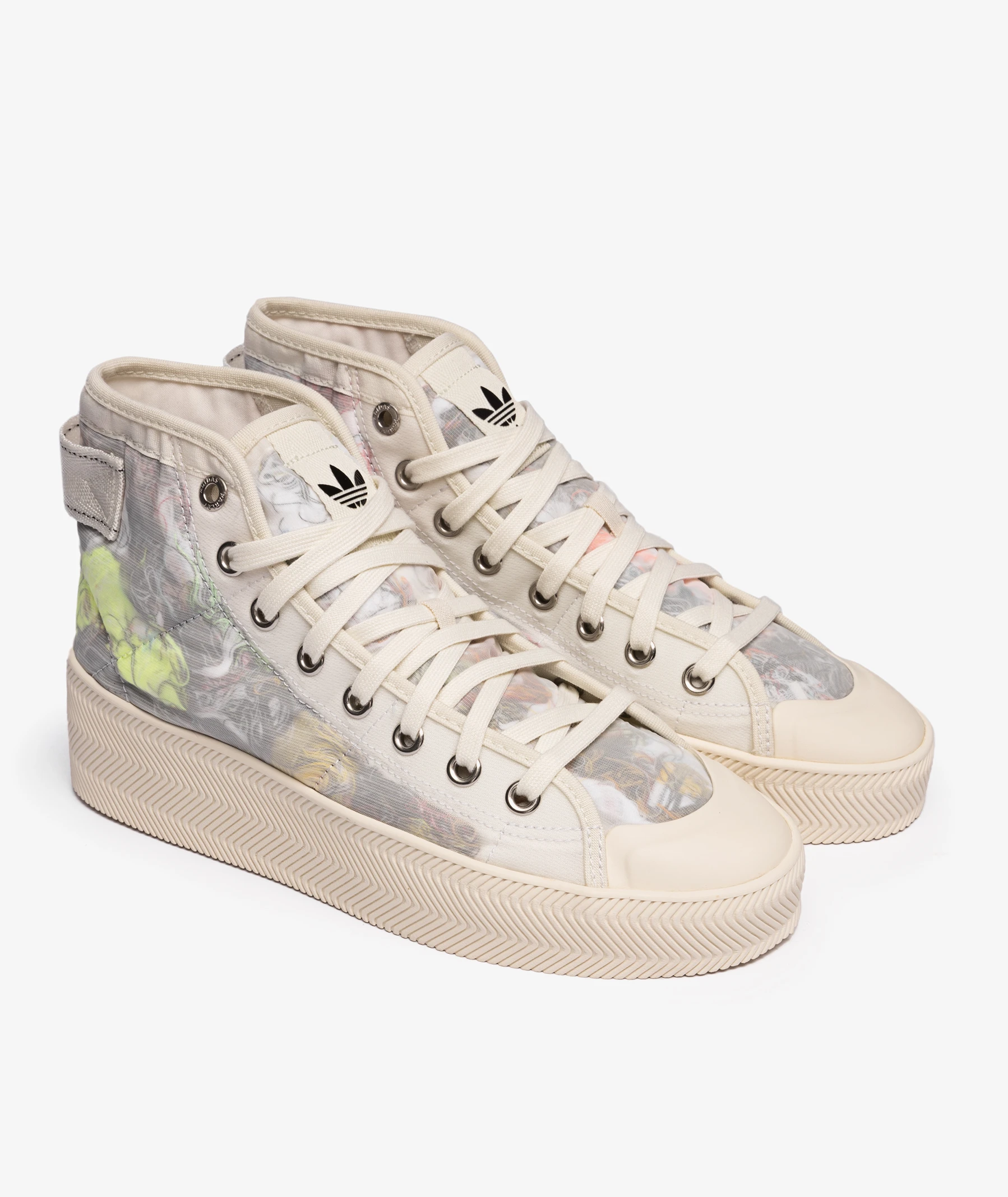 ADIDAS ORIGINALS NIZZA HI X PARLEY TRAINERS