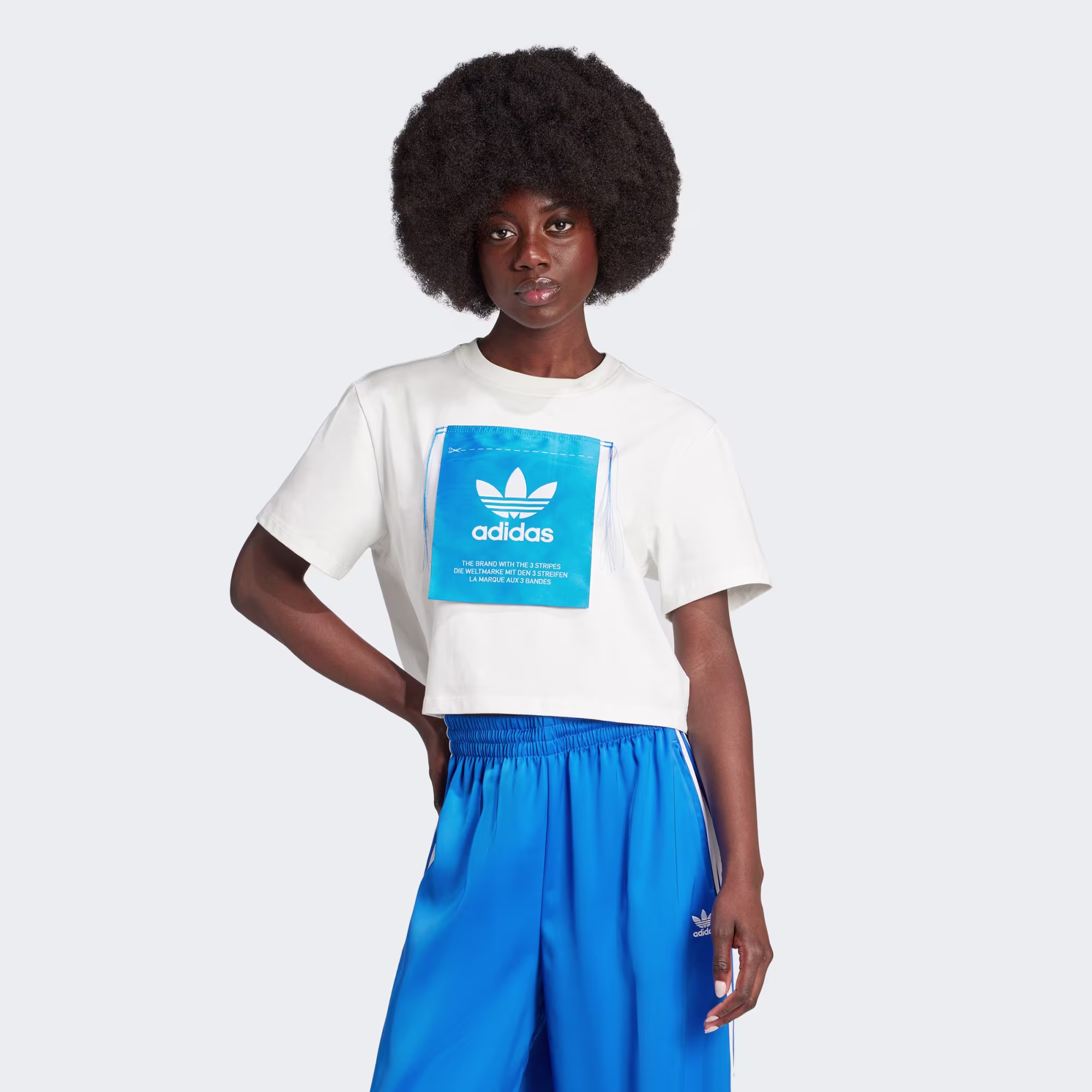 ADIDAS x KSENIASCHNAIDER ORIGINALS LABEL T-SHIRT 