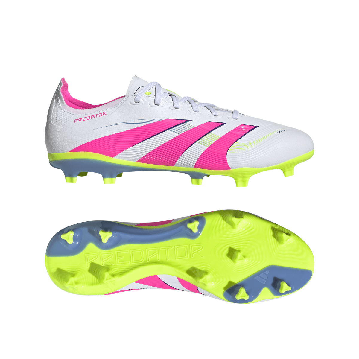 ADIDAS PREDATOR LEAGUE FG/MG FOOTBALL BOOTS - WHITE/PINK