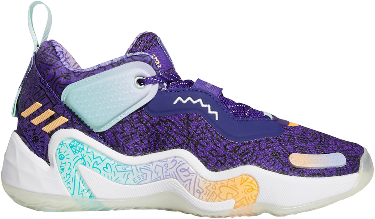 ADIDAS KIDS D.O.N. ISSUE 3 BASKETBALL TRAINERS