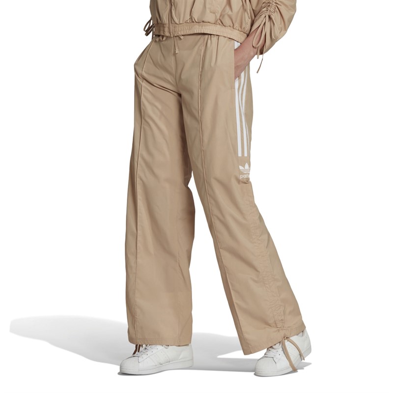 ADIDAS ORIGINALS X PARLEY WOMENS HIGH RISE RUCHED TRACK PANTS