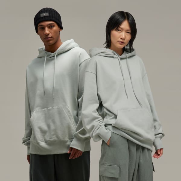 ADIDAS Y-3 UNISEX ORGANIC COTTON TERRY HOODIE