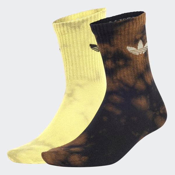 ADIDAS ORIGINALS MENS 2 PACK ACID WASH SOCKS