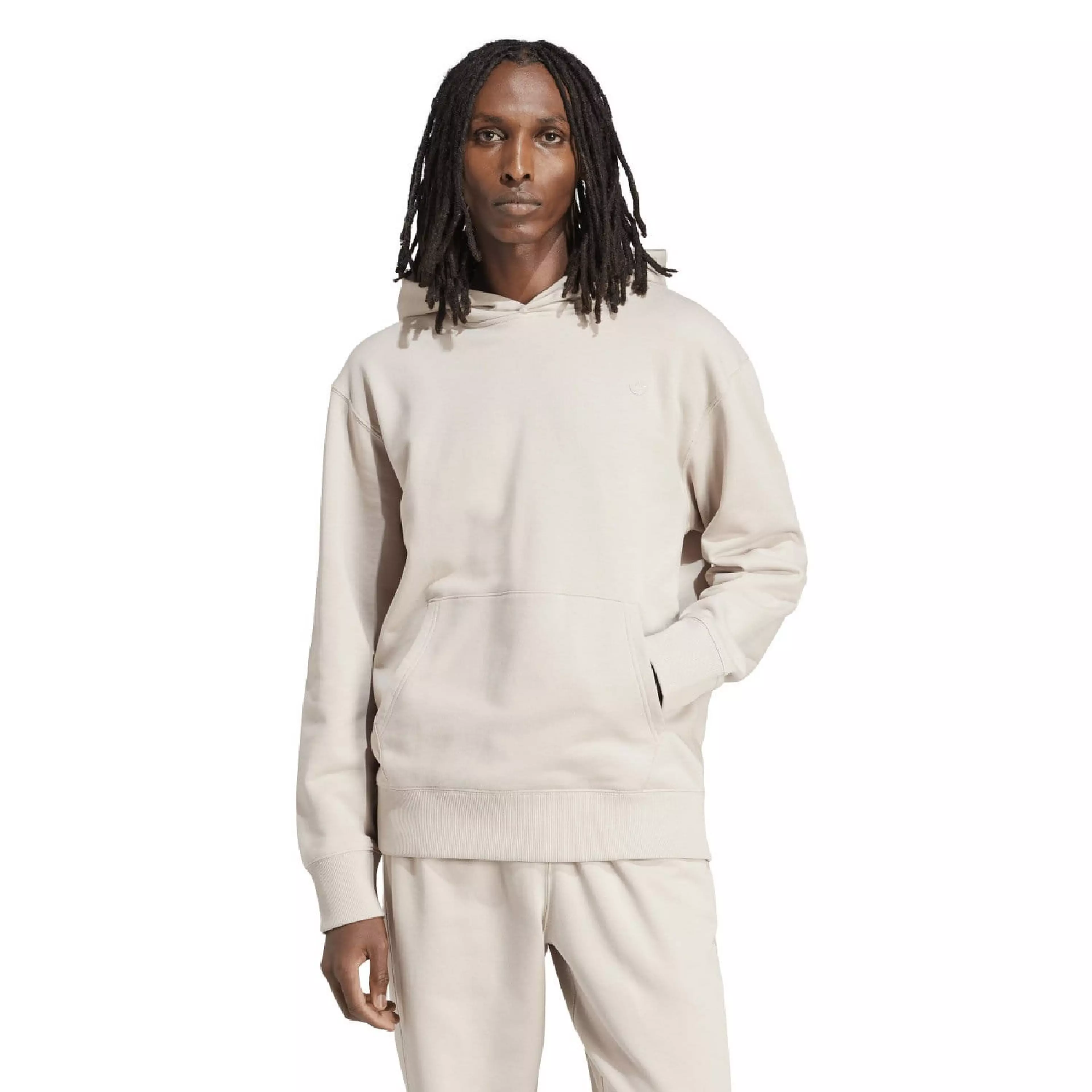 ADIDAS ORIGINALS TREFOIL LOGO MENS C HOODIE FRENCH TERRY         WONBEI/WON