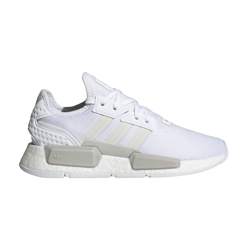 ADIDAS MENS ORIGINALS NMD_G1 TRAINERS - CLOUD WHITE/GREY/CORE BLACK