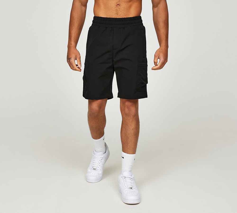 BELIER TRAVELLER CARGO SHORT - BLACK