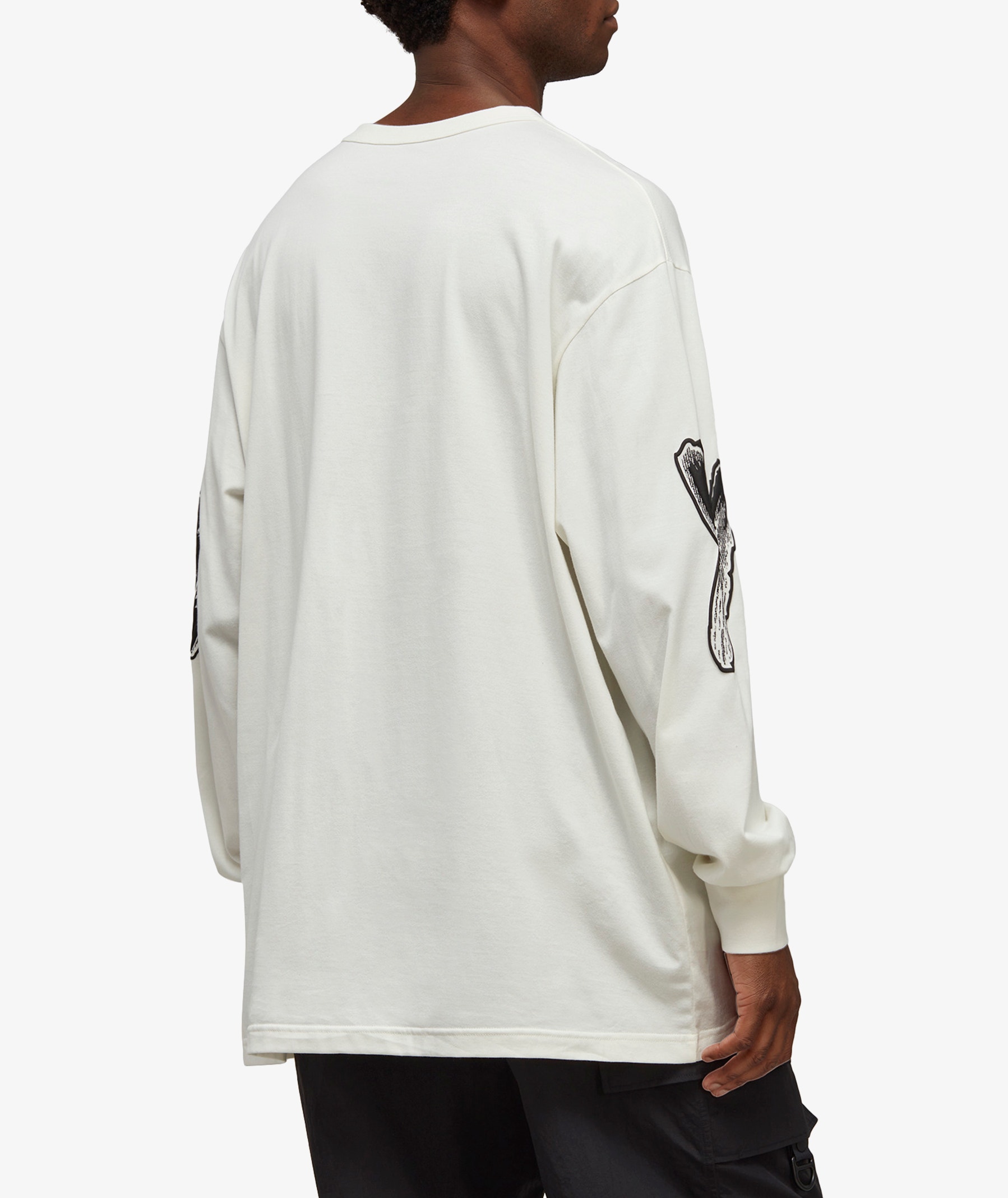 ADIDAS Y-3 UNISEX GRAPHIC LONG SLEEVE TEE