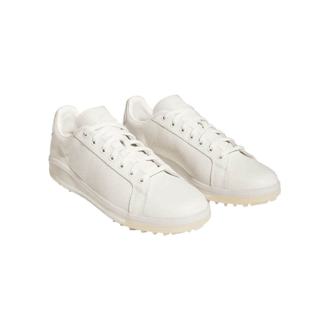 ADIDAS GO-TO SPKL 1 GOLF SHOES - CHALK WHITE/ALUMINA