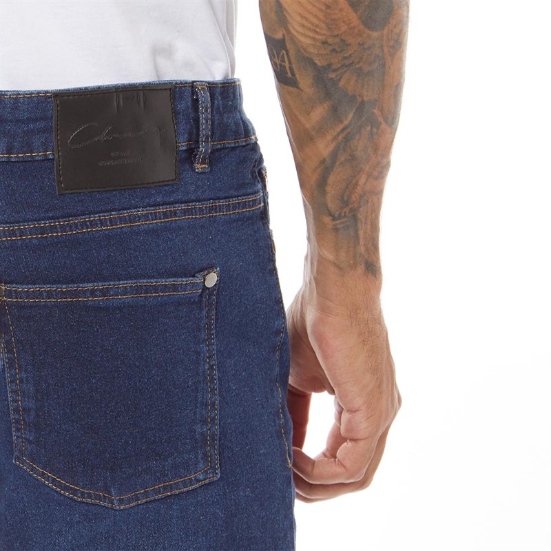 CLOSURE LONDON SLIM FIT DENIM JEANS - INDIGO