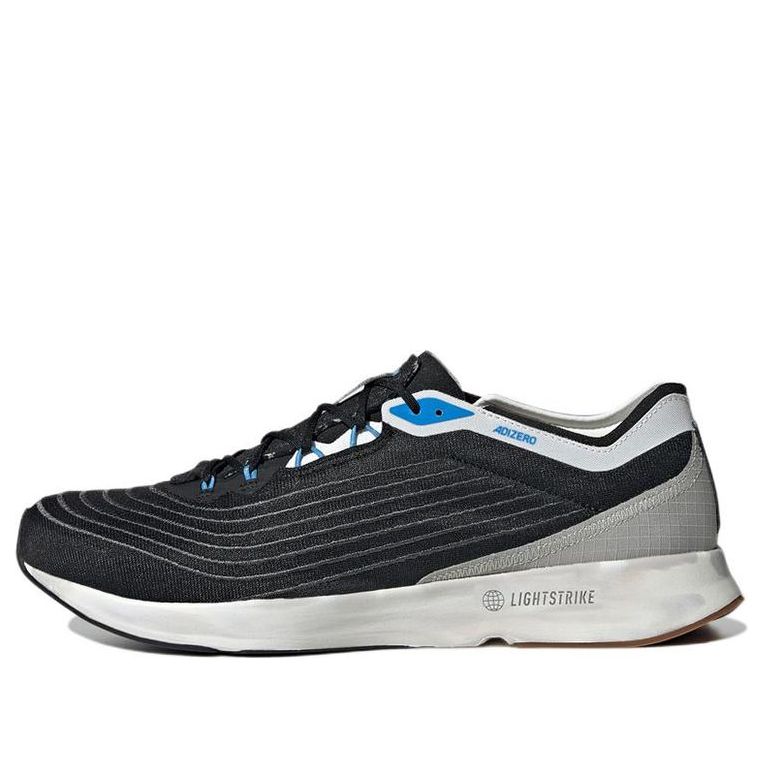 ADIDAS ADIZERO X PARLEY MENS RUNNING TRAINERS - CORE BLACK / GREY FIVE / PULSE BLUE