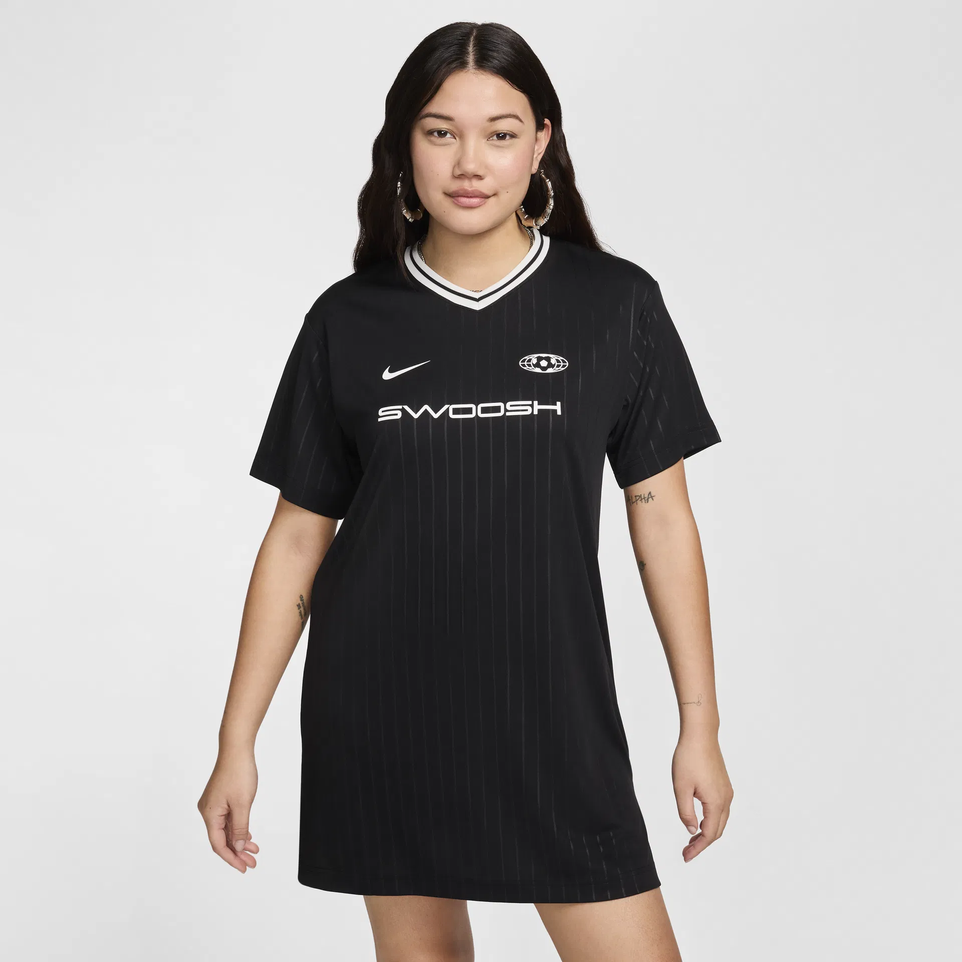 NIKE W NSW DRESS FTB TRND - BLACK