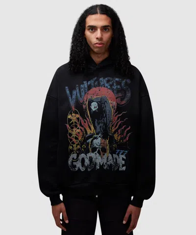 GODMADE VULTURES HOODIE - BLACK