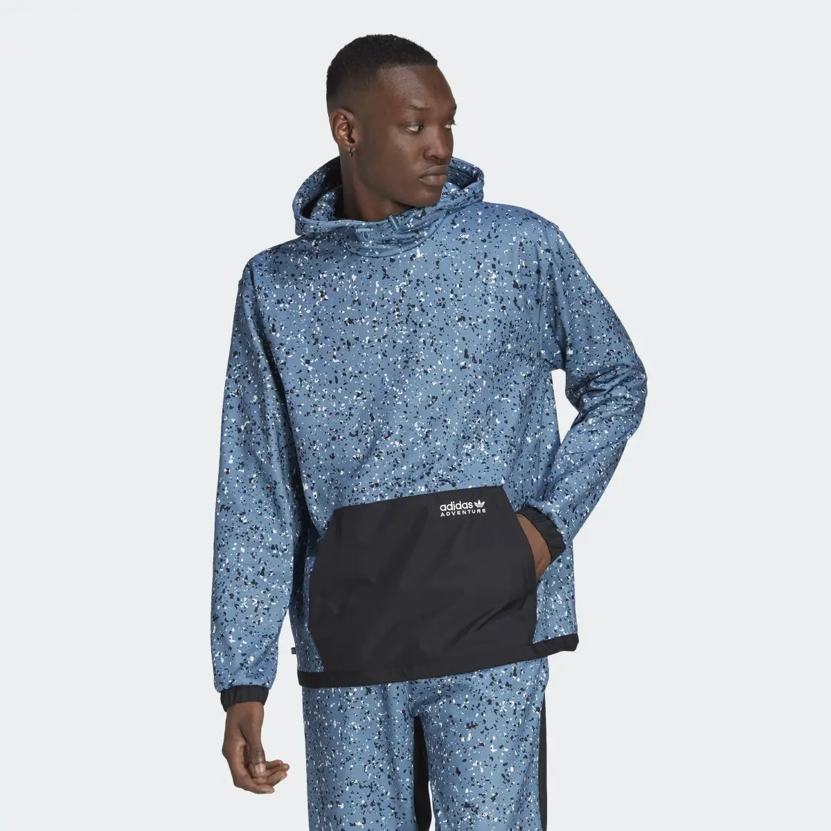 adidas originals Adventure Winter Allover Print Hoodie 