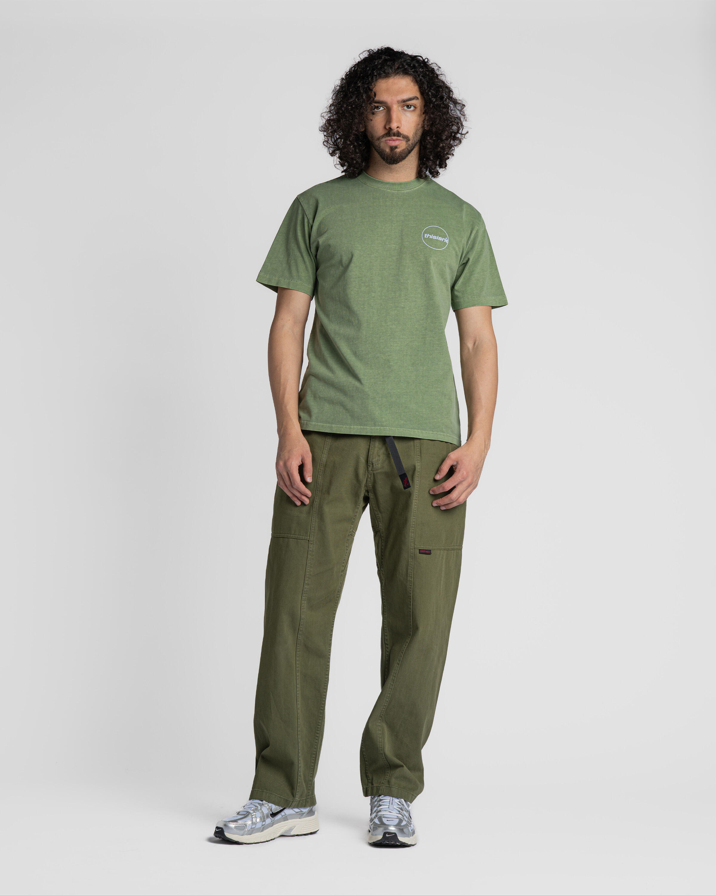 THISISNEVERTHAT C-LOGO TEE - PICKLE